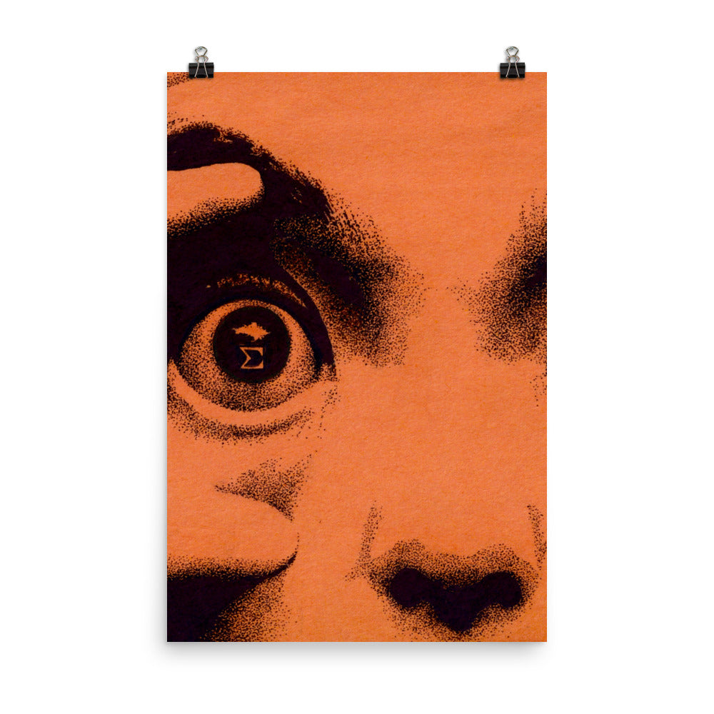 Evocative Eyes Print